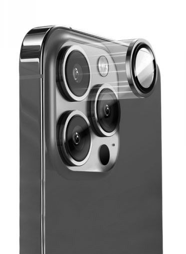 Защитные стекла на камеру Wiwu Lens Guard для iPhone 15 Pro, Серые
